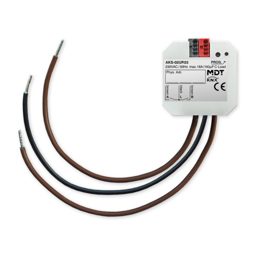Switch Actuator AKS standard 16 A flush mounted, 2-fold