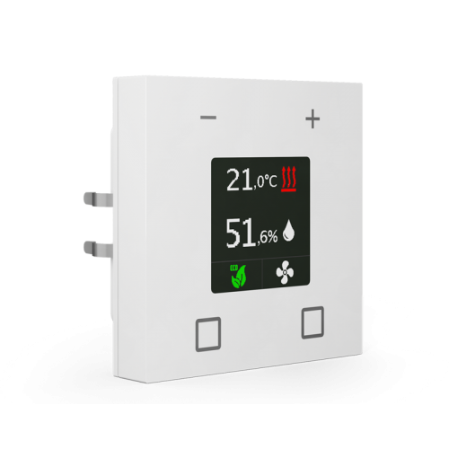 Room Temperature Controller Smart 55,White, gloss